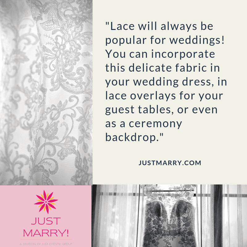 Timeless Wedding Trends - Just Marry Weddings