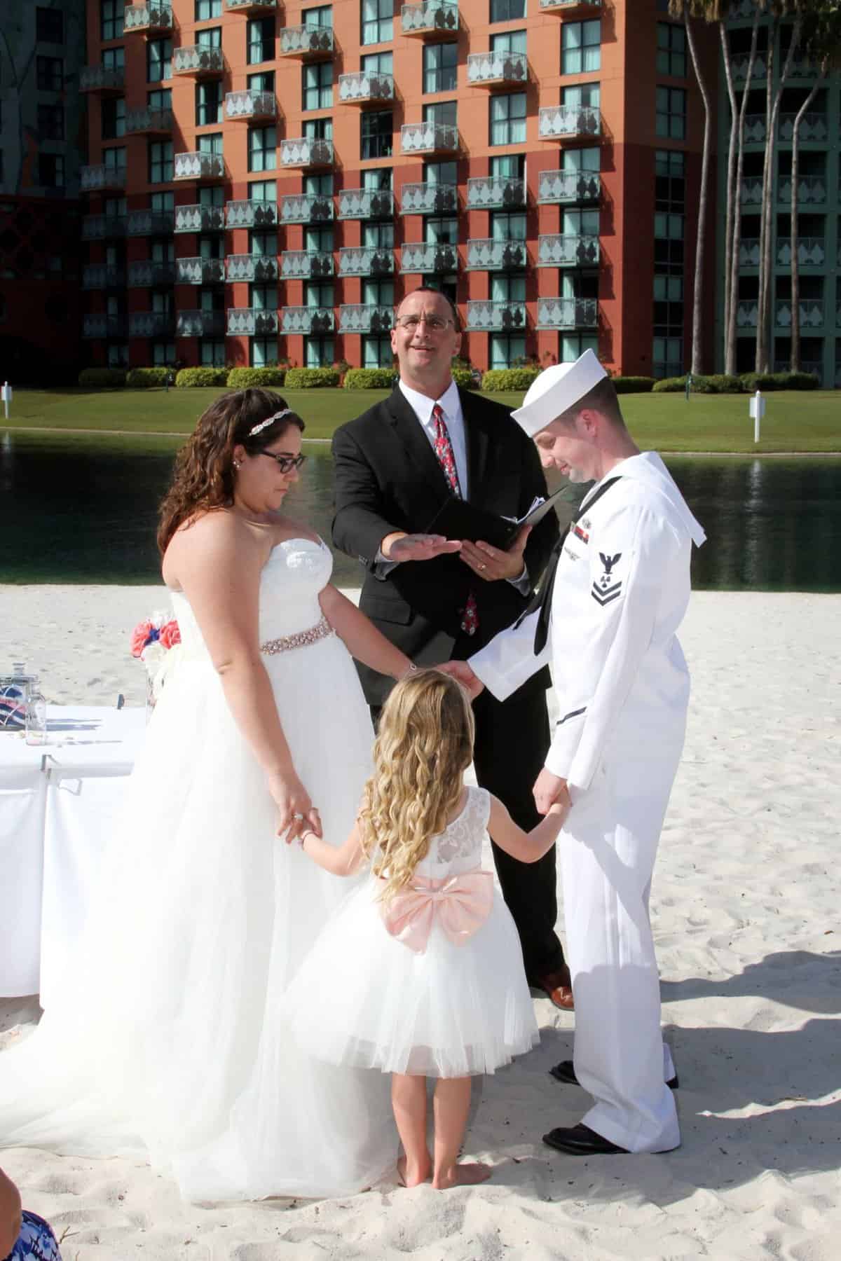 WDW Swan Wedding - Just Marry Weddings - Ginger Midgett Photography