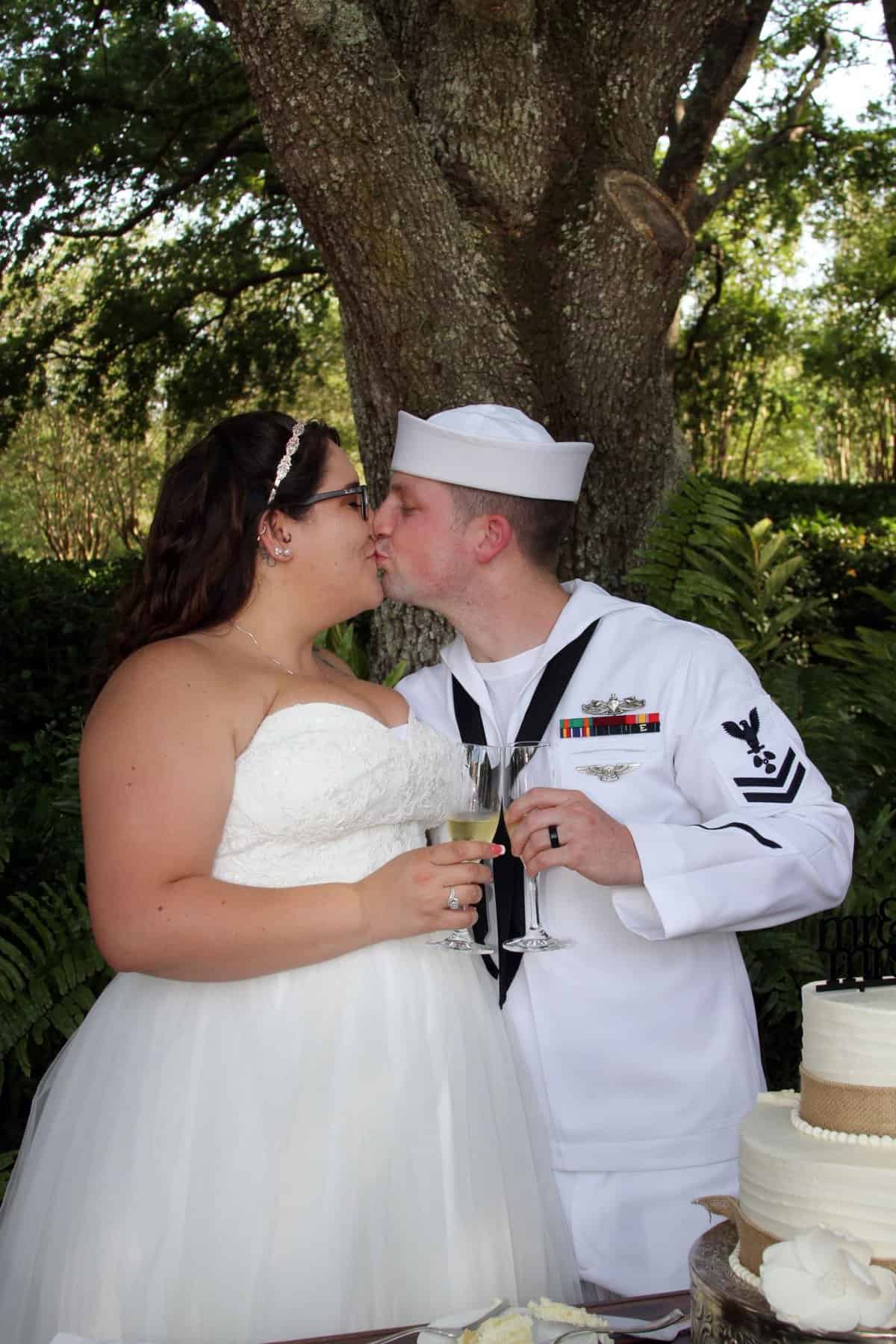 WDW Swan Wedding - Just Marry Weddings - Ginger Midgett Photography