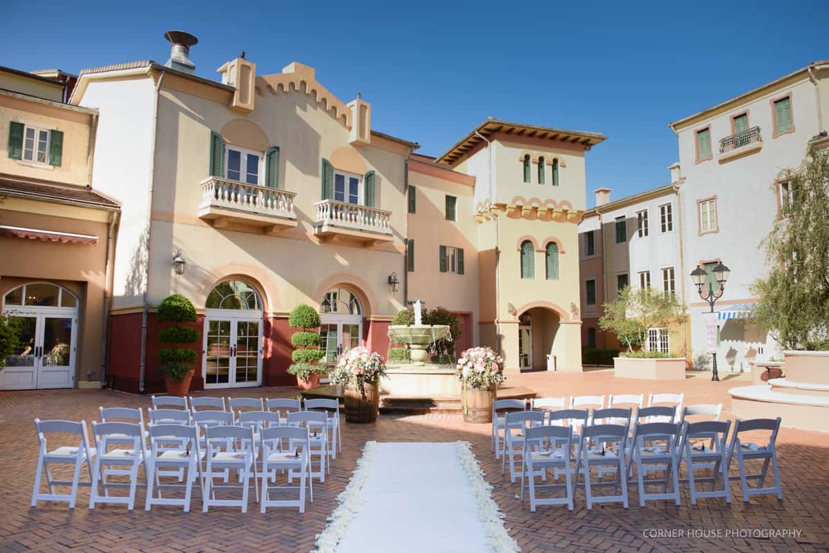 Loews Portofino Hotel - Just Marry Weddings - Corner House Photography
