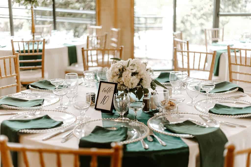 Wedding Color Scheme Napkins - Just Marry Weddings - Photos With Jill