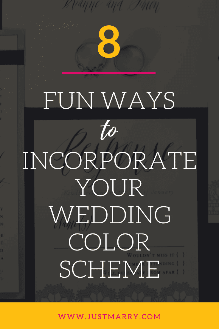 Wedding Color Scheme Pinterest - Just Marry Weddings