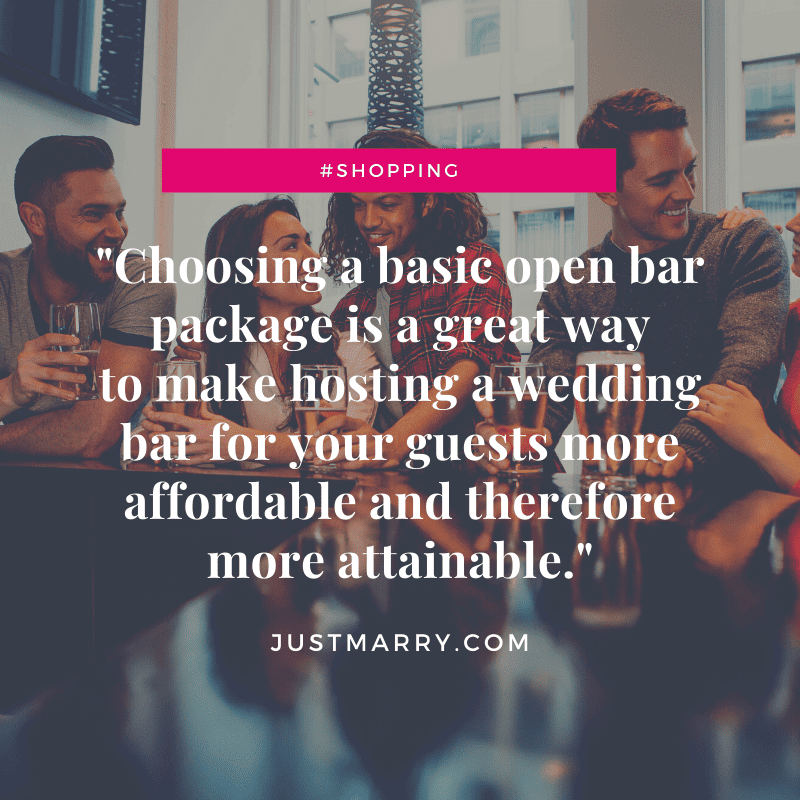 How to Choose the Right Wedding Bar | Shopping - Just Marry!