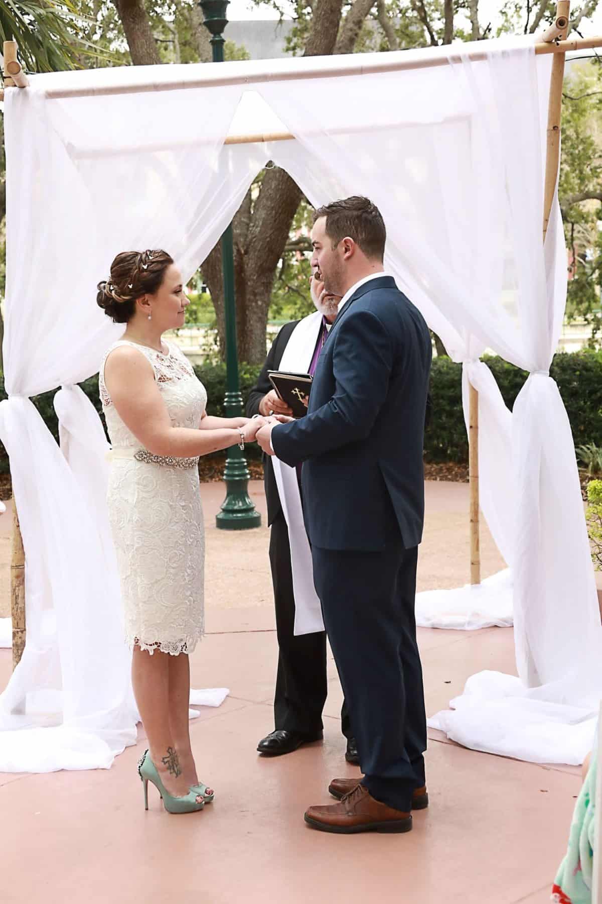 Something Blue Wedding Shoes - Just Marry Weddings - Chapman Photography