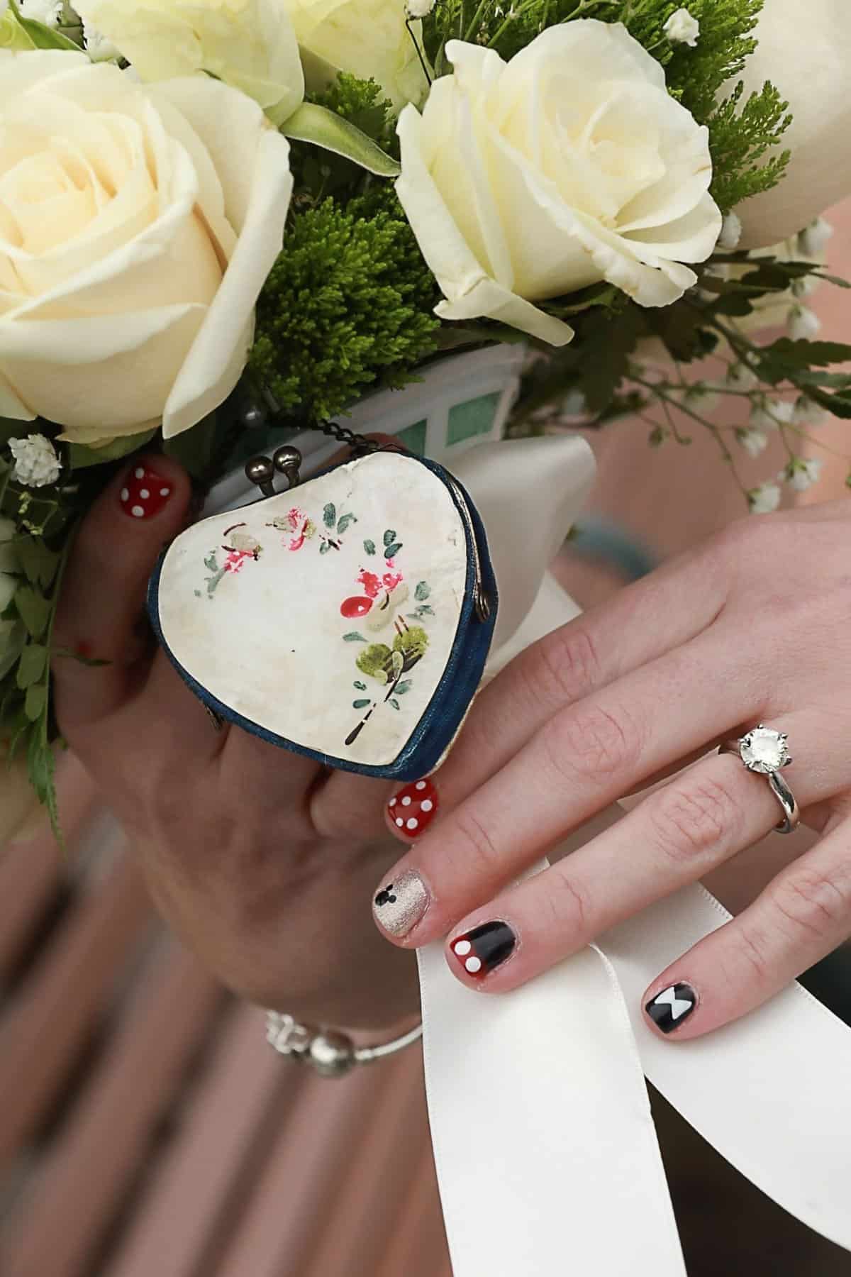 Something Blue Wedding Shoes - Just Marry Weddings - Chapman Photography