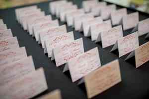 Wedding Escort Cards Etiquette - Just Marry Weddings - Victoria Angela