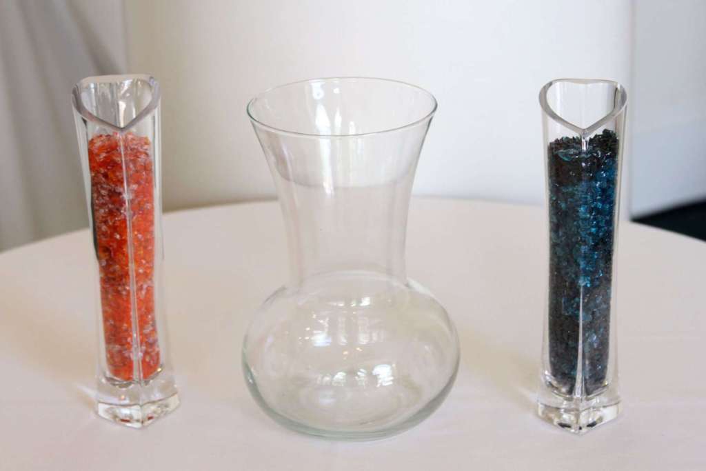 Wedding Unity Ceremony Ideas (Glass) - Just Marry Weddings - Ginger Midgett Photography