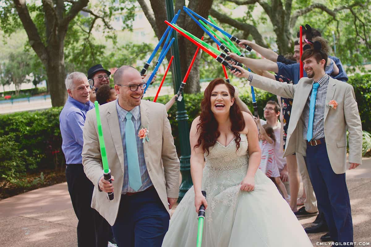 Disney Vow Renewal - Just Marry Weddings - Emily Gilbert Photography