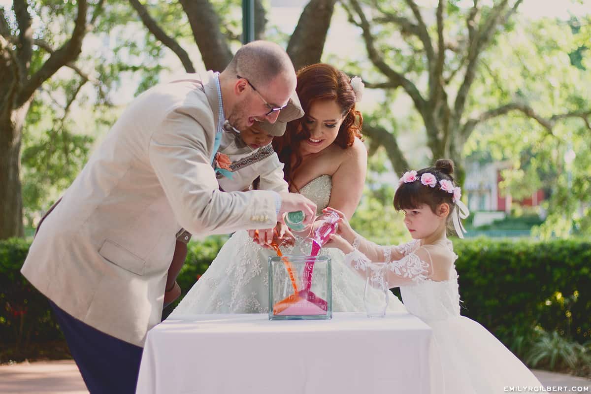 Disney Vow Renewal - Just Marry Weddings - Emily Gilbert Photography
