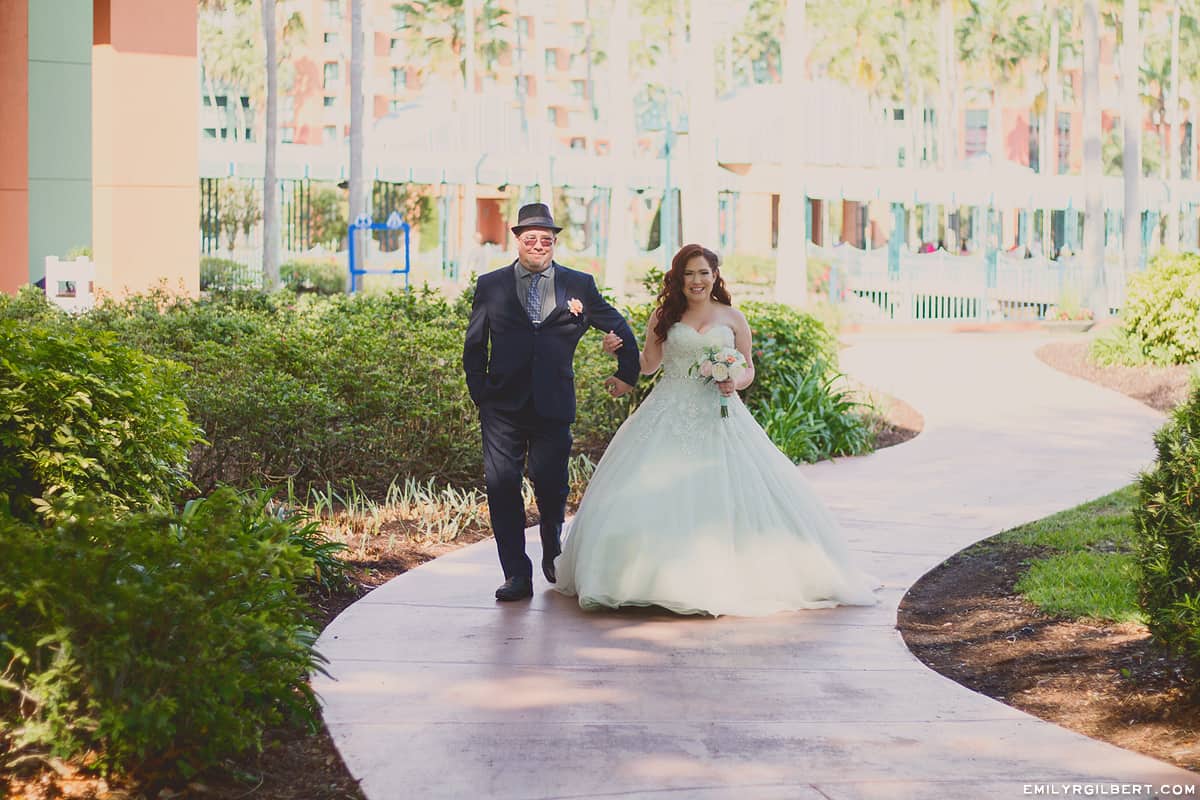 Disney Vow Renewal - Just Marry Weddings - Emily Gilbert Photography