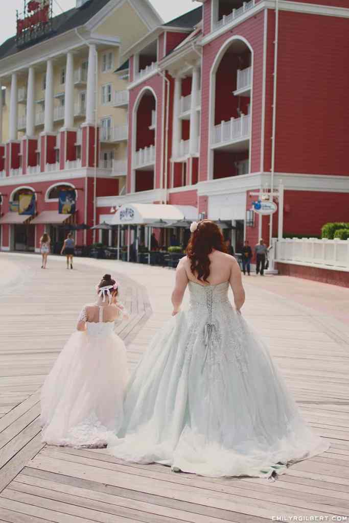Disney Vow Renewal - Just Marry Weddings - Emily Gilbert Photography