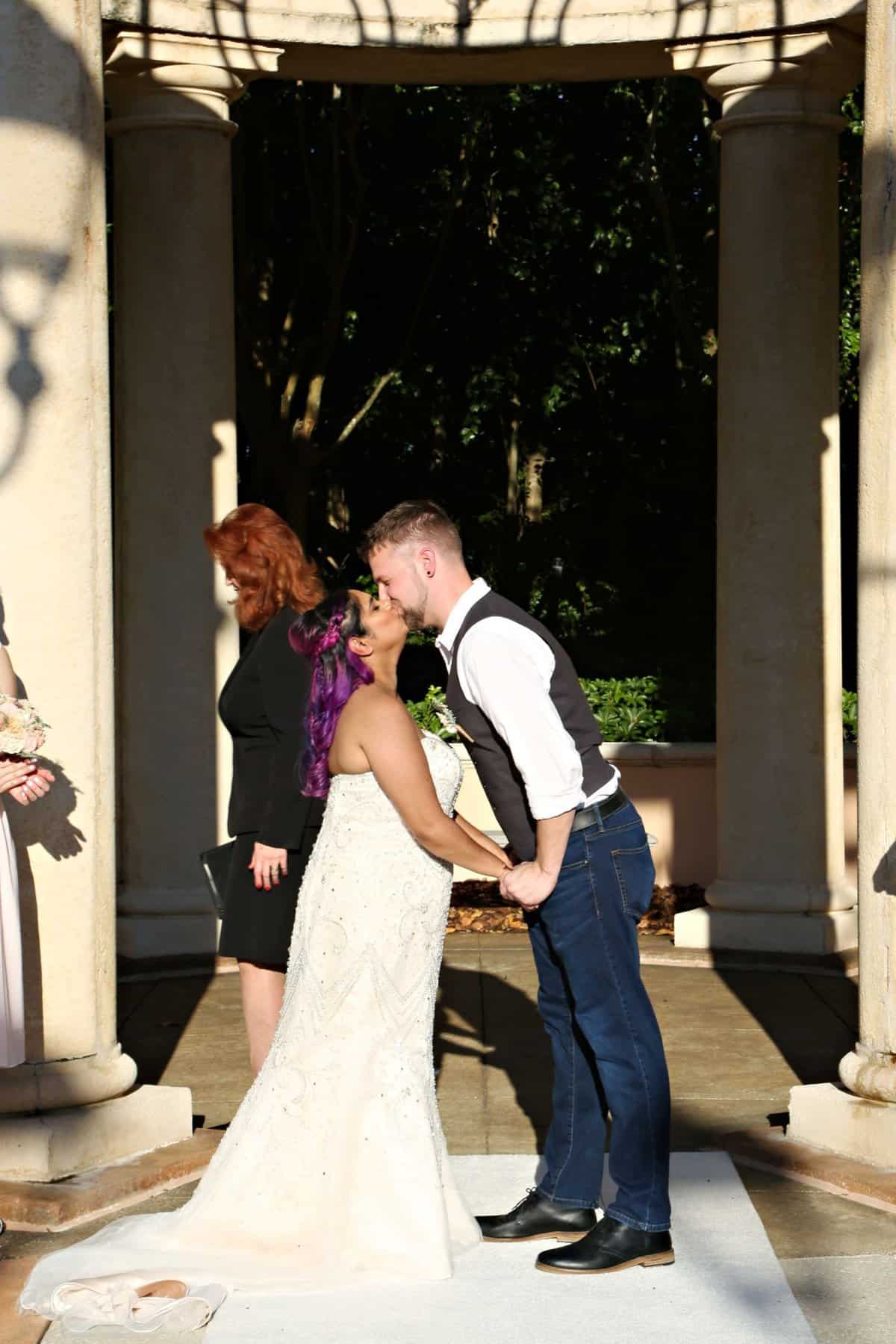 Outdoor Wedding Ceremony - Just Marry Weddings - Regina Hyman Photography