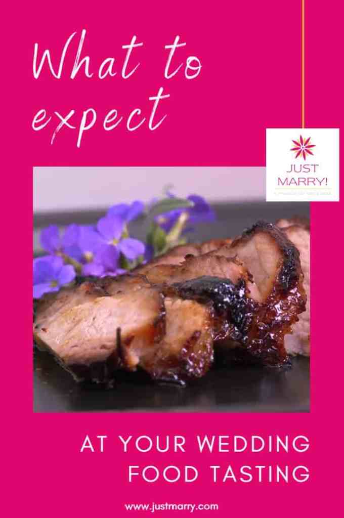 Wedding Food Tasting - Just Marry Weddings