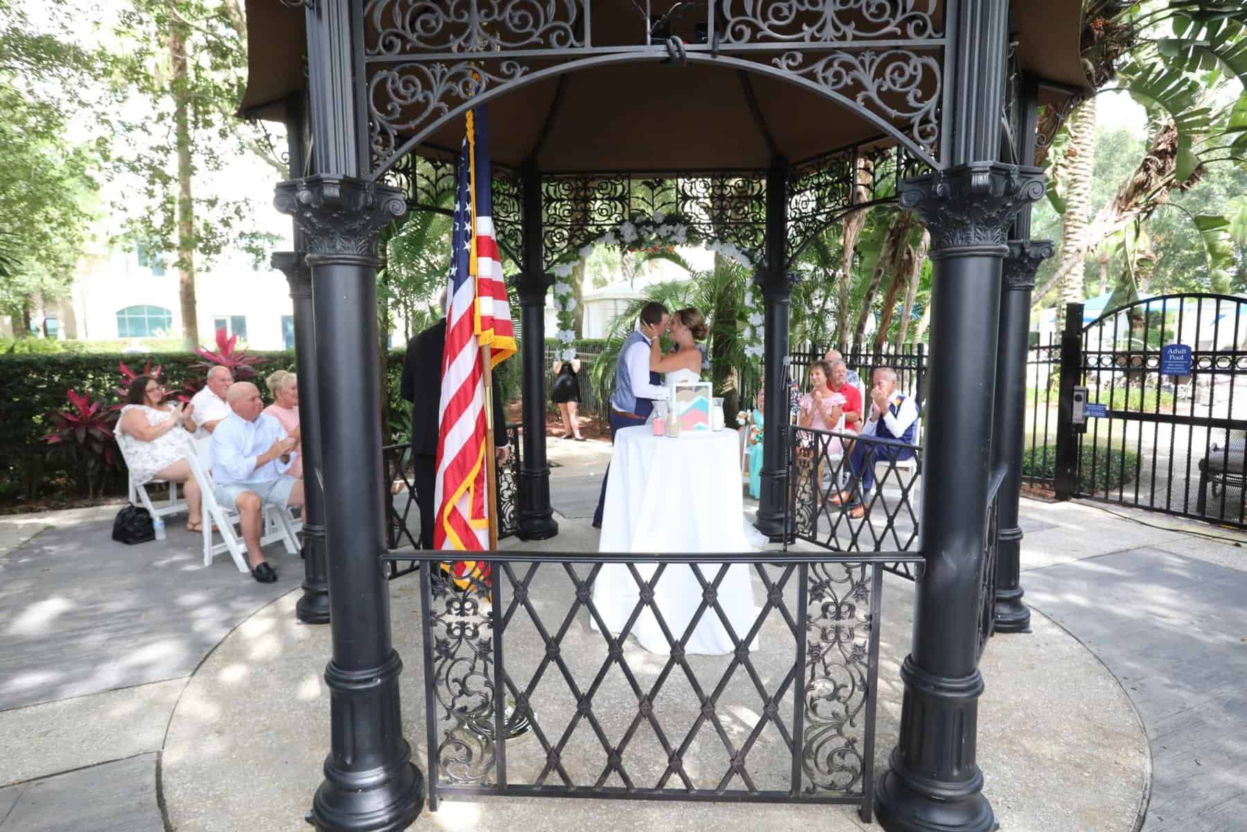 Gazebo Wedding - Just Marry Weddings - Chapman Photography