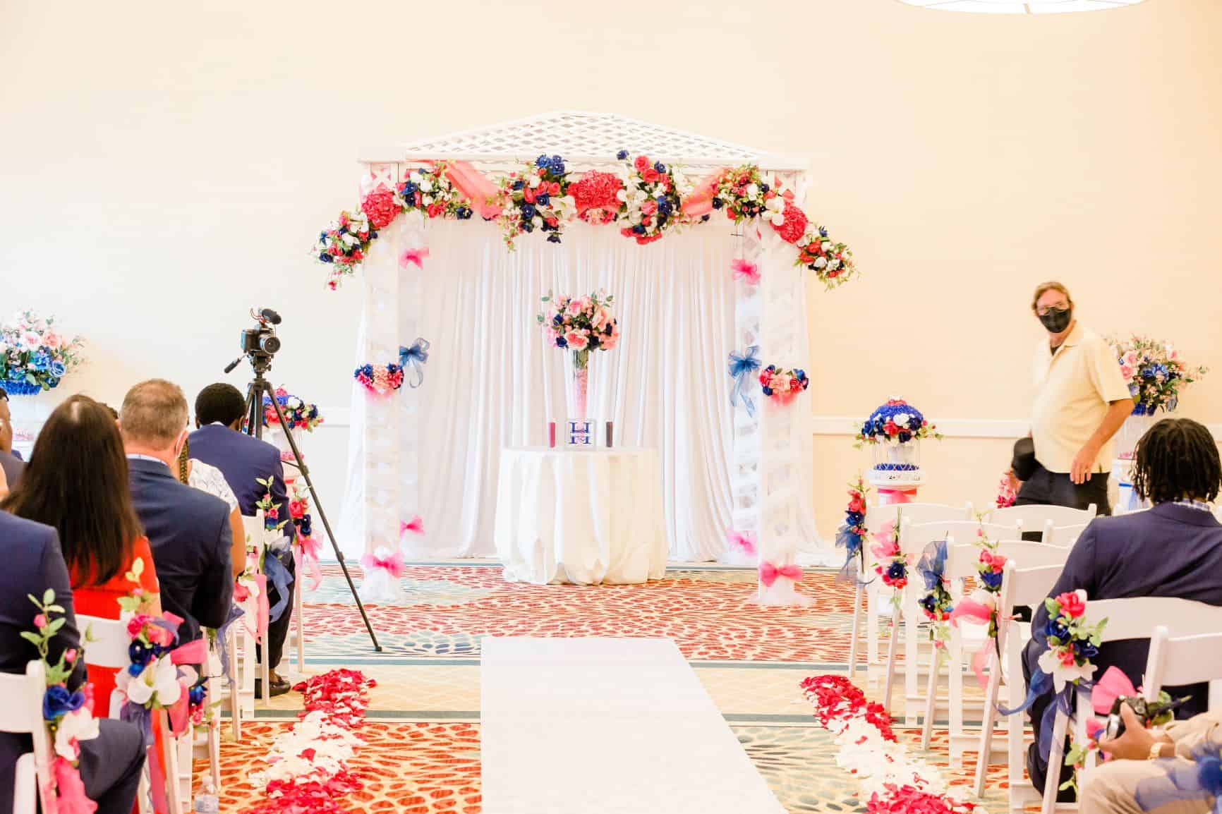 Pink and Blue Wedding - Just Marry Wedding - Terrie Images