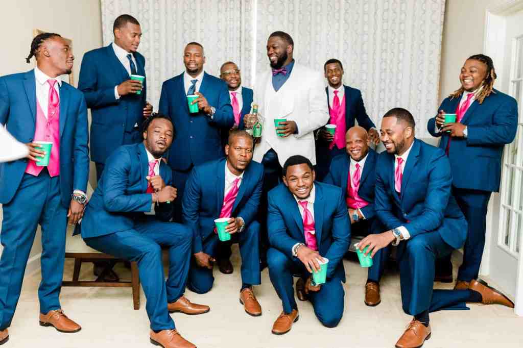 Pink and Blue Wedding - Just Marry Wedding - Terrie Images