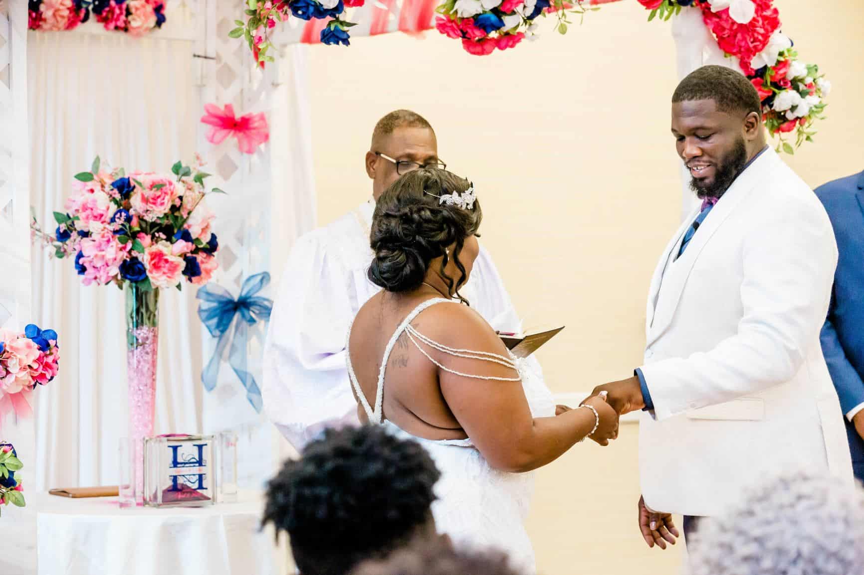 Pink and Blue Wedding - Just Marry Wedding - Terrie Images