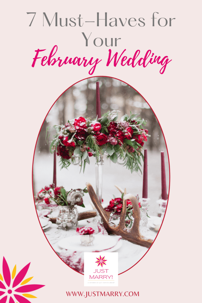 February Wedding - Just Marry Weddings