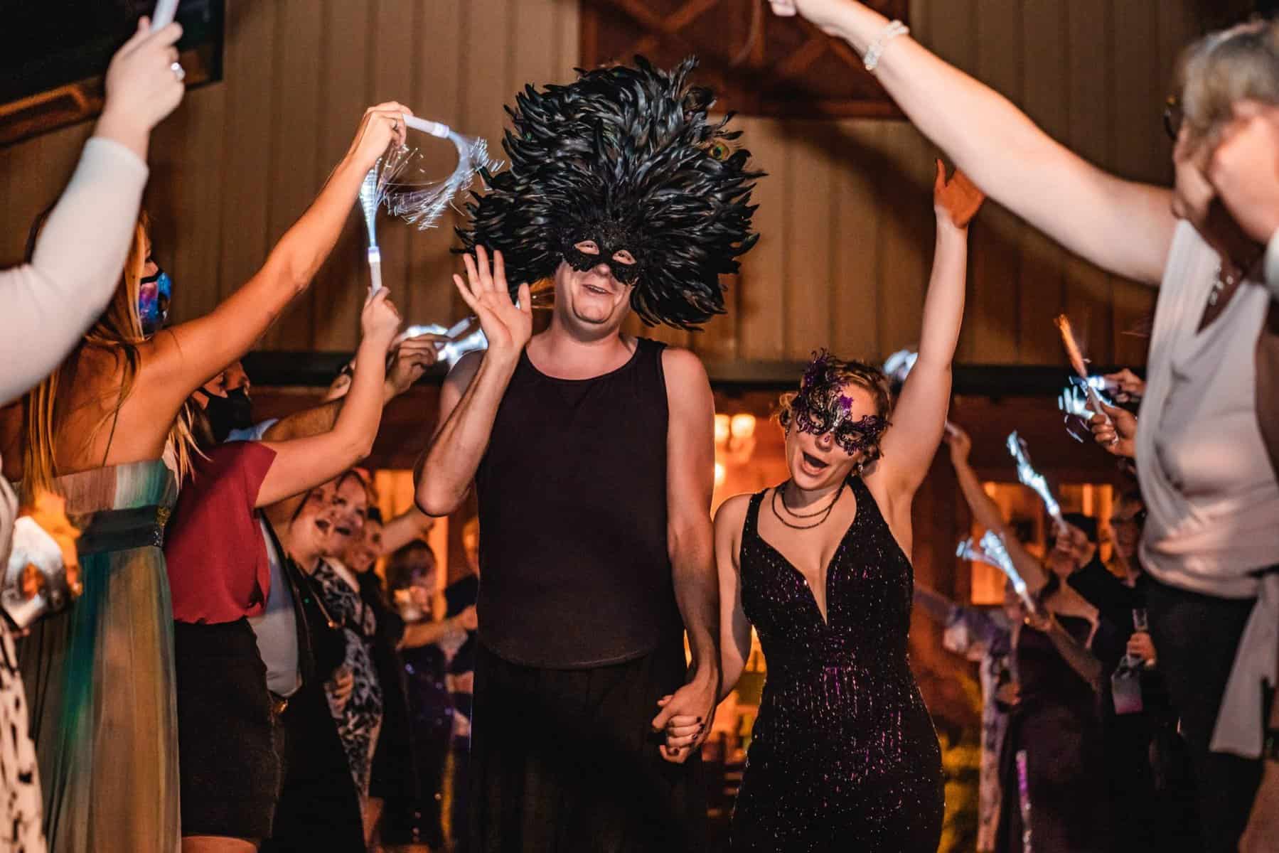 Masquerade Wedding - Just Marry Weddings - NUVA Photography