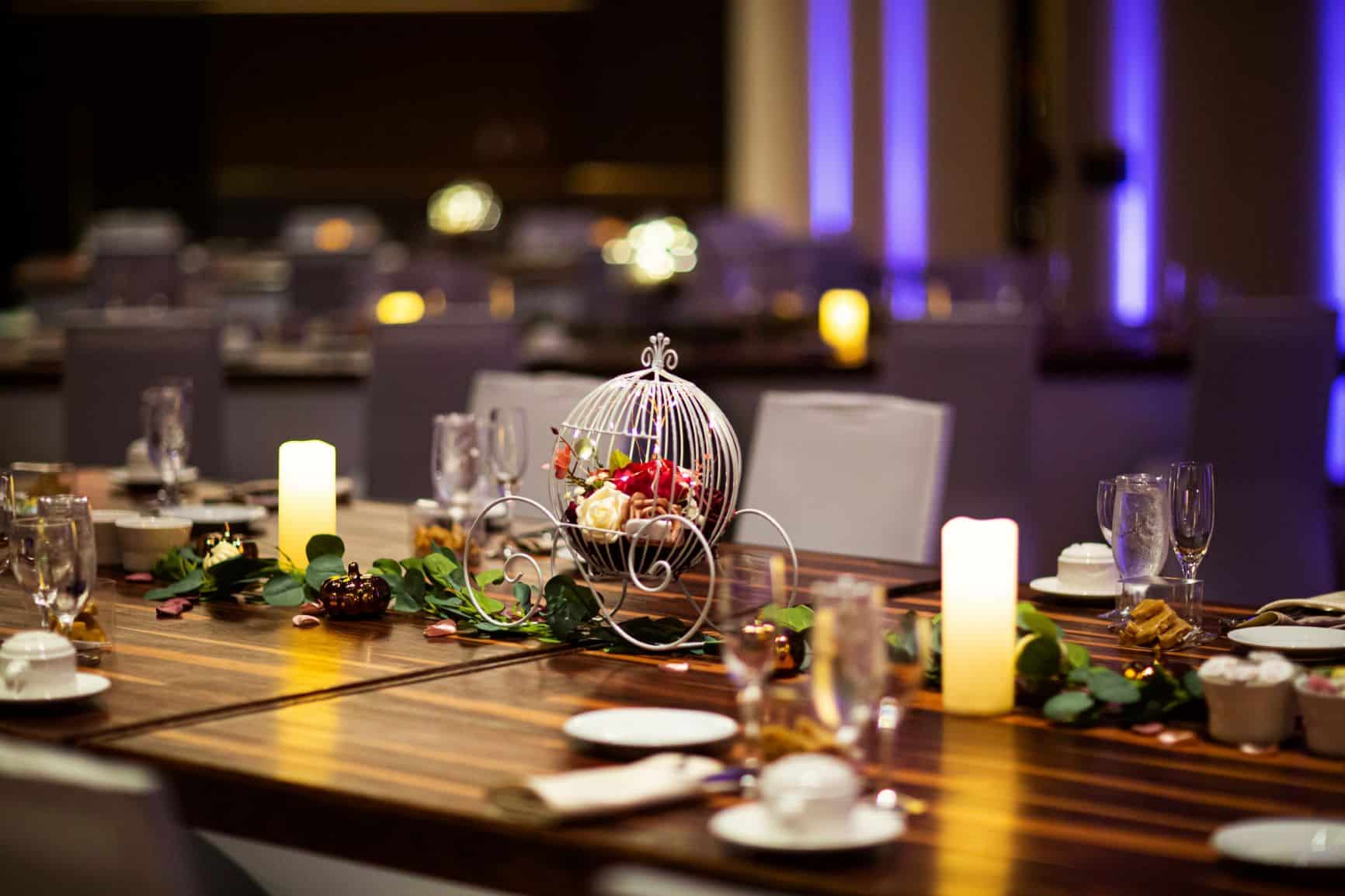 Rainy Day Wedding - Just Marry Weddings - Roots Photography - Reception Table
