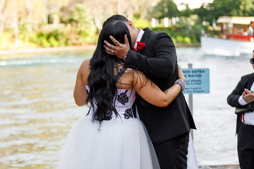 Cultural Wedding - Just Marry Weddings - Victoria Angela Photography - First Kiss