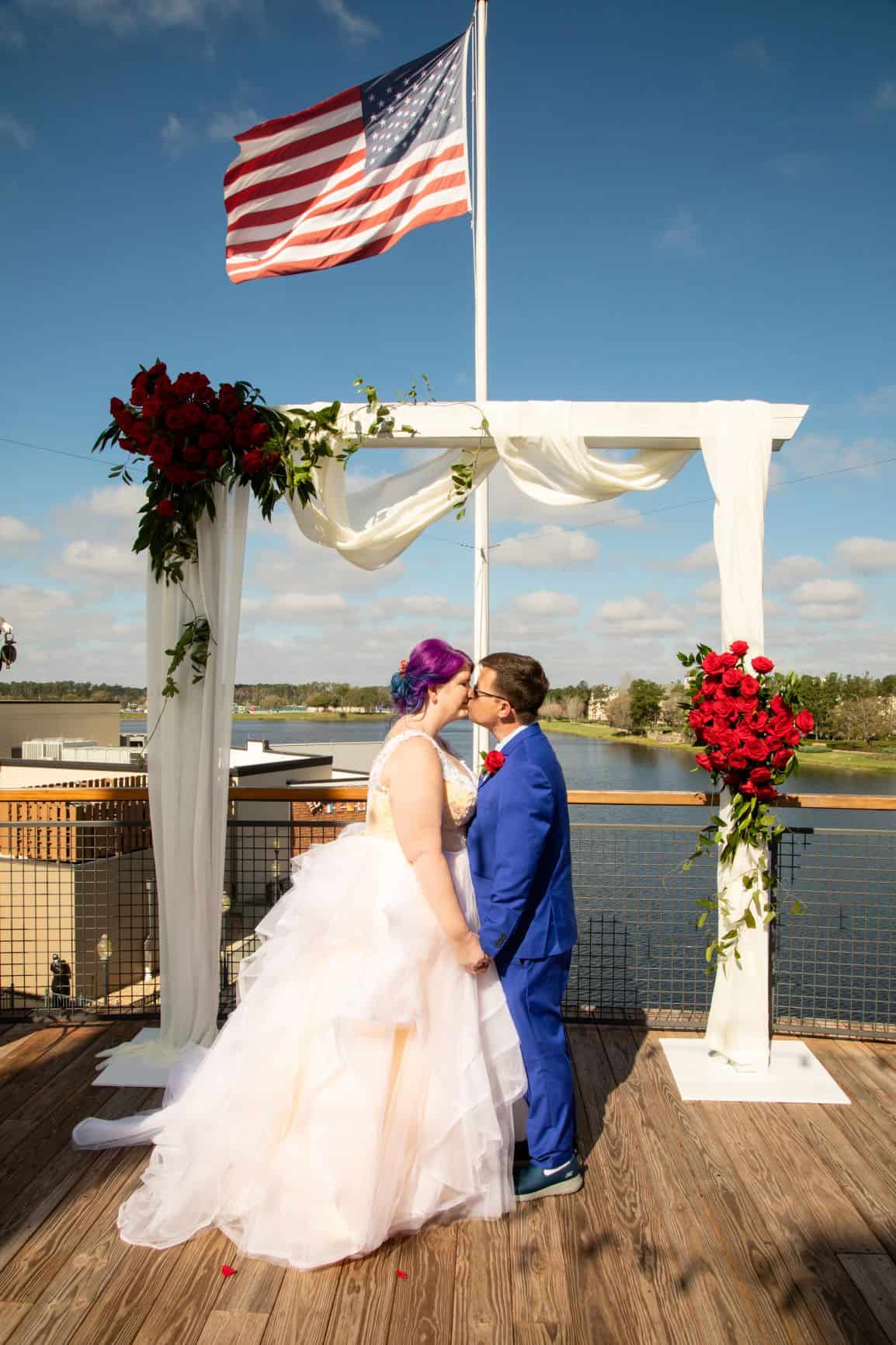 Disney Vow Renewal - Just Marry Weddings - David and Vicki Arndt Photography - Paddlefish - Ceremony