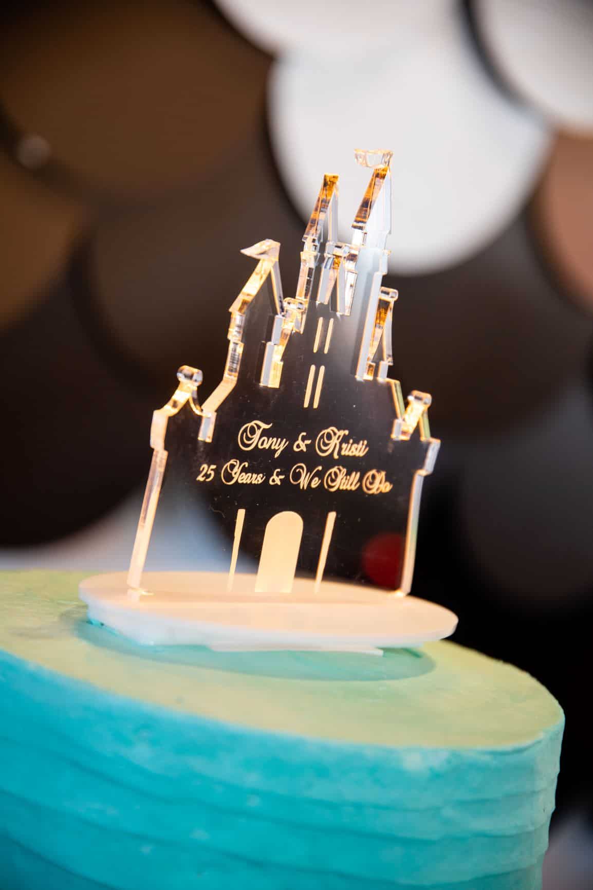 Disney Vow Renewal - Just Marry Weddings - David and Vicki Arndt Photography - Paddlefish - Castle