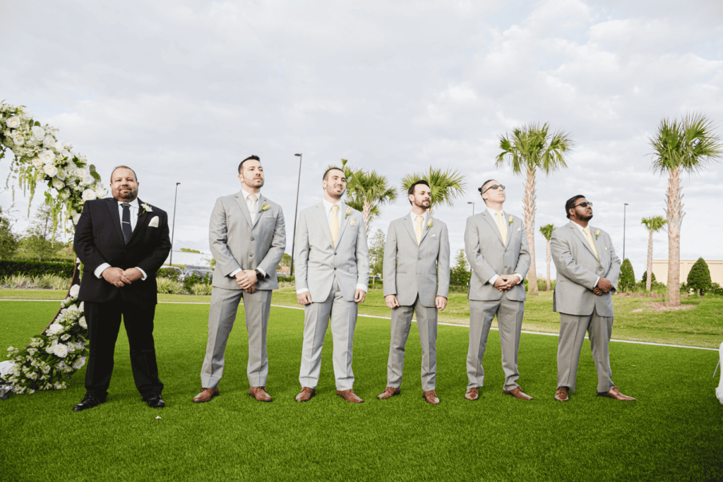 Grey and Yellow Wedding - Just Marry Weddings - Al Dee Productions - Omni Orlando Resort