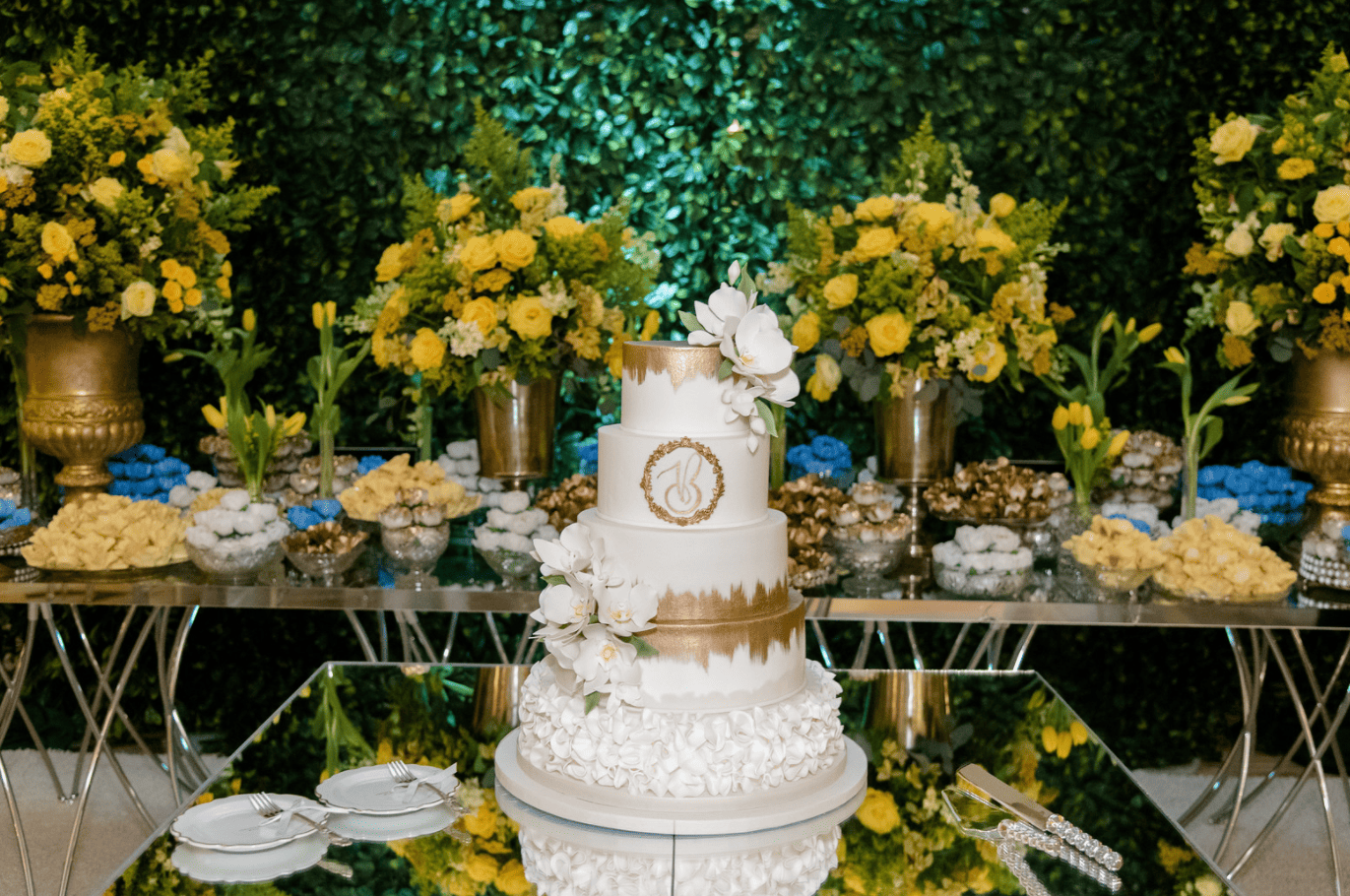 Grey and Yellow Wedding - Just Marry Weddings - Al Dee Productions - Omni Orlando Resort