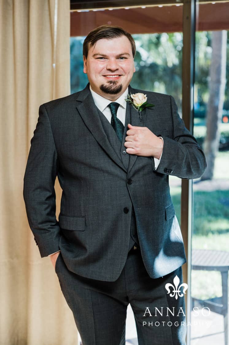 Disney Micro Wedding - Just Marry Weddings - Anna So Photography - Groom