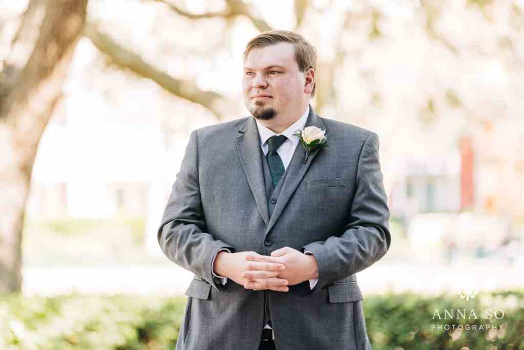 Disney Micro Wedding - Just Marry Weddings - Anna So Photography - Groom