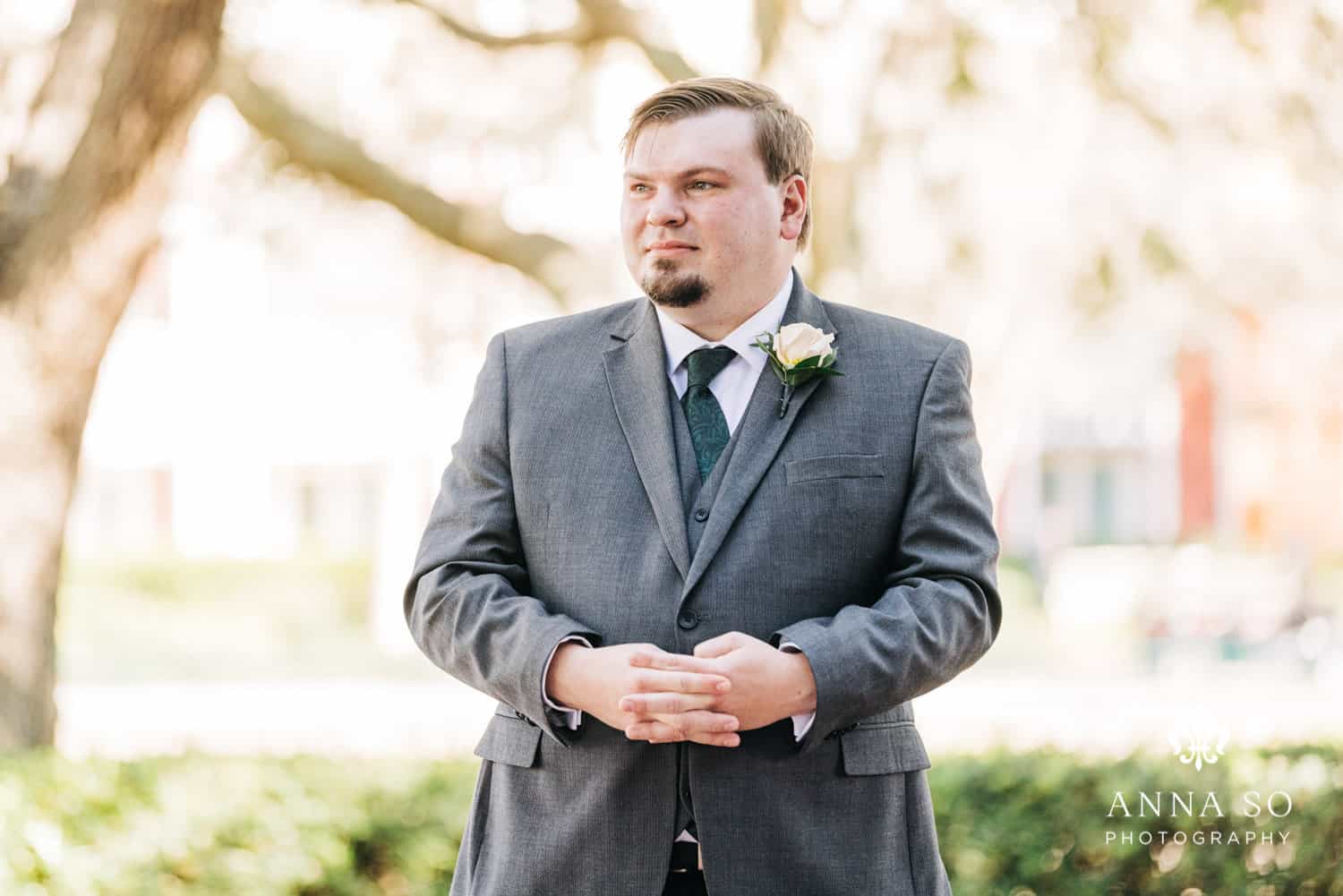 Disney Micro Wedding - Just Marry Weddings - Anna So Photography - Groom