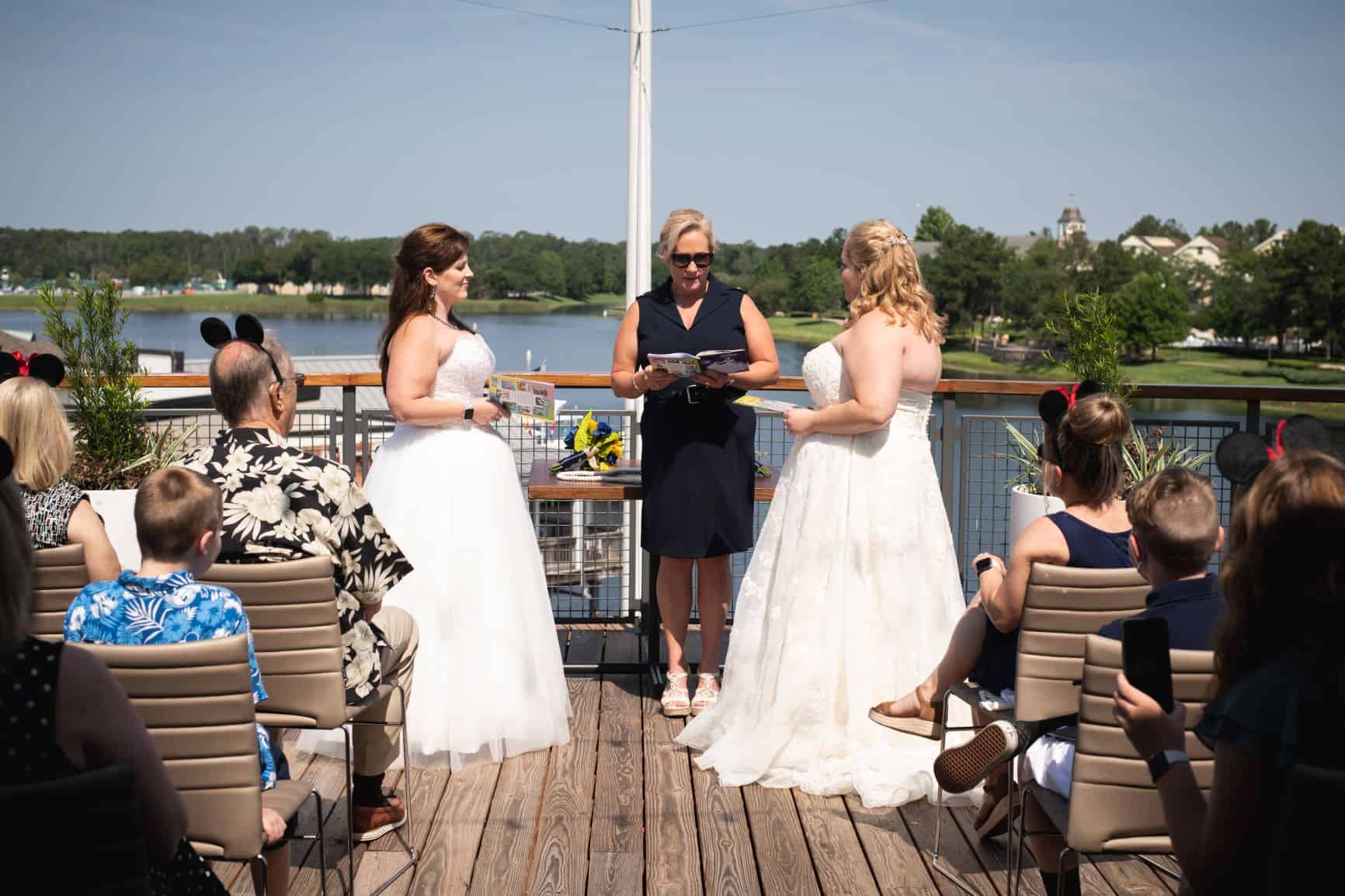 Disney Wedding Ideas - Just Marry Weddings - Nova Imagery - Paddlefish - Ceremony