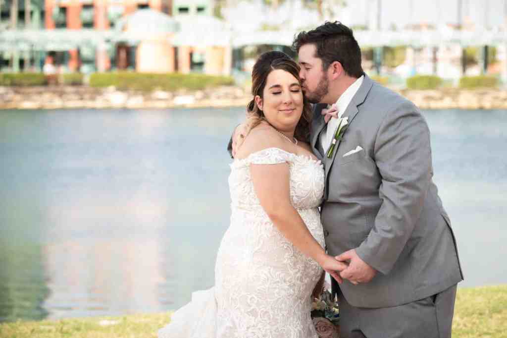 Florida Beach Wedding - Just Marry Weddings - Nova Imagery - Bride and Groom