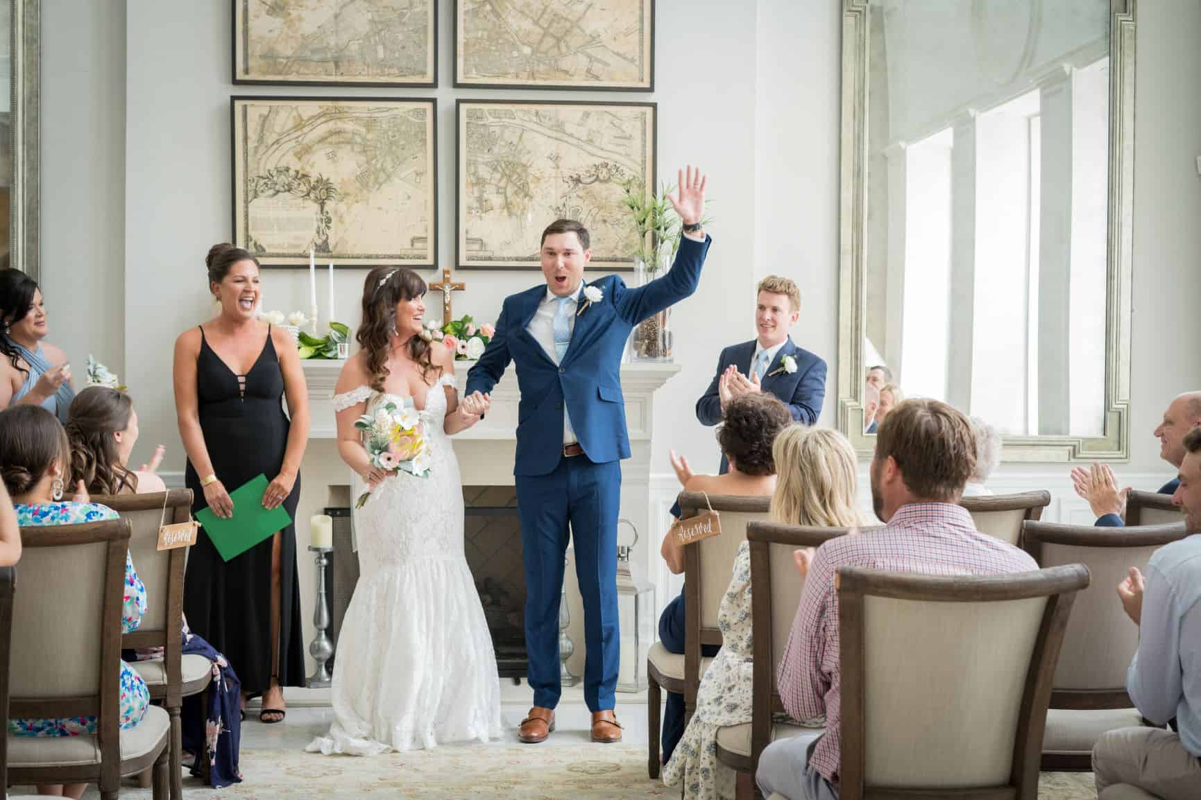 Mansion Wedding - Just Marry Weddings - PB&J Studios - Reunion Mansions - Ceremony