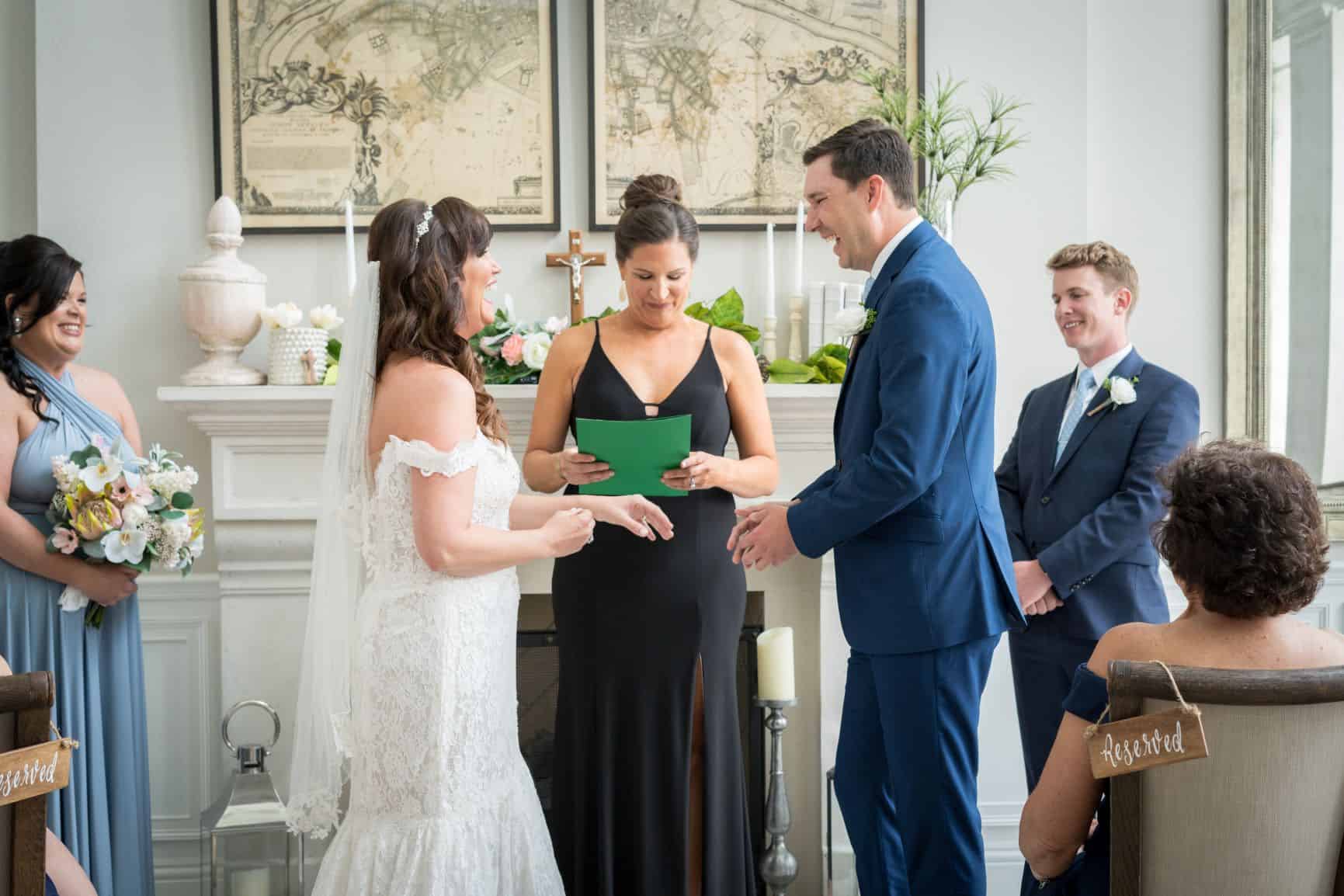 Mansion Wedding - Just Marry Weddings - PB&J Studios - Reunion Mansions - Ceremony