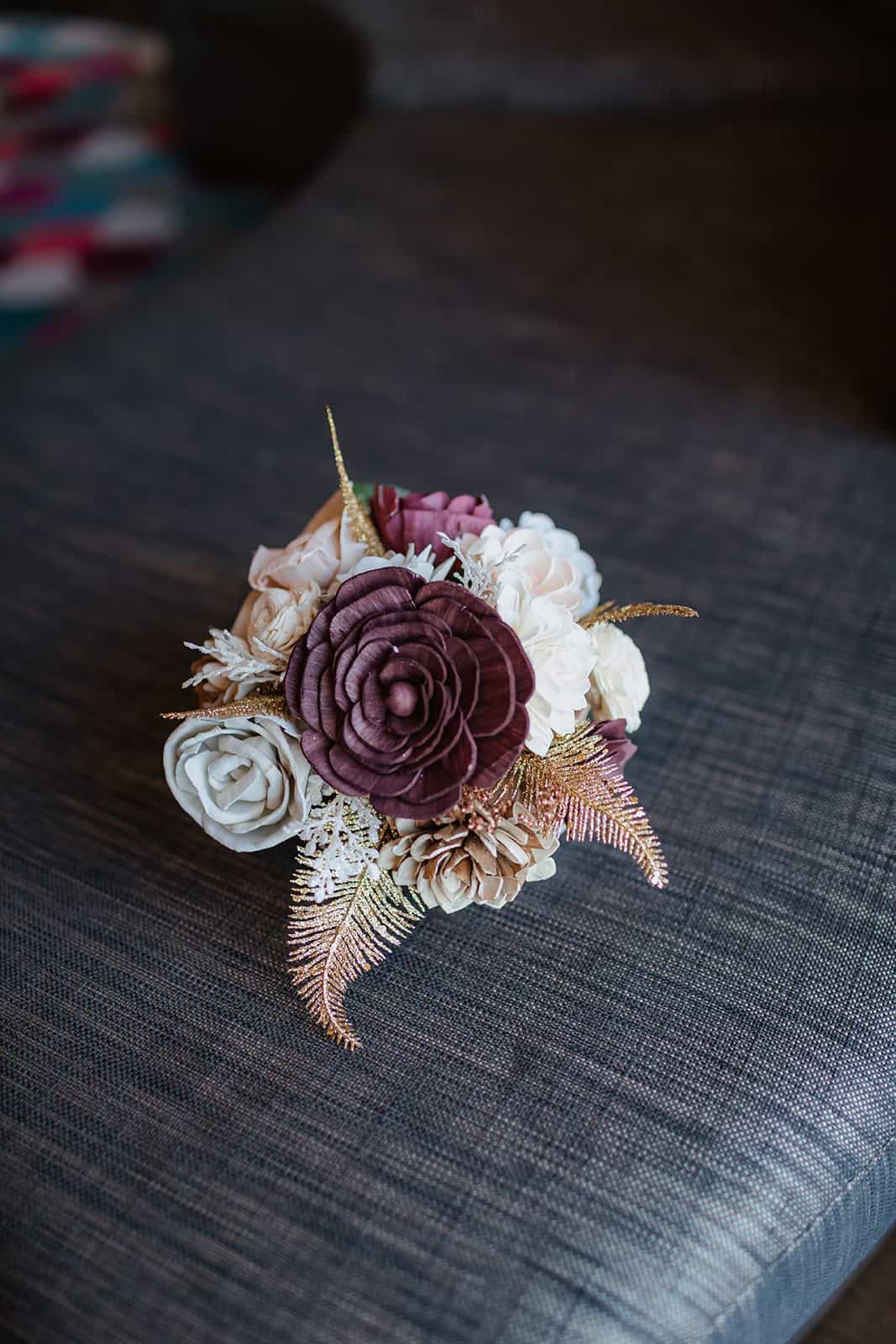 Micro Wedding - Just Marry Weddings - Thirty-Three and a 3rd Photography - Boutonniere