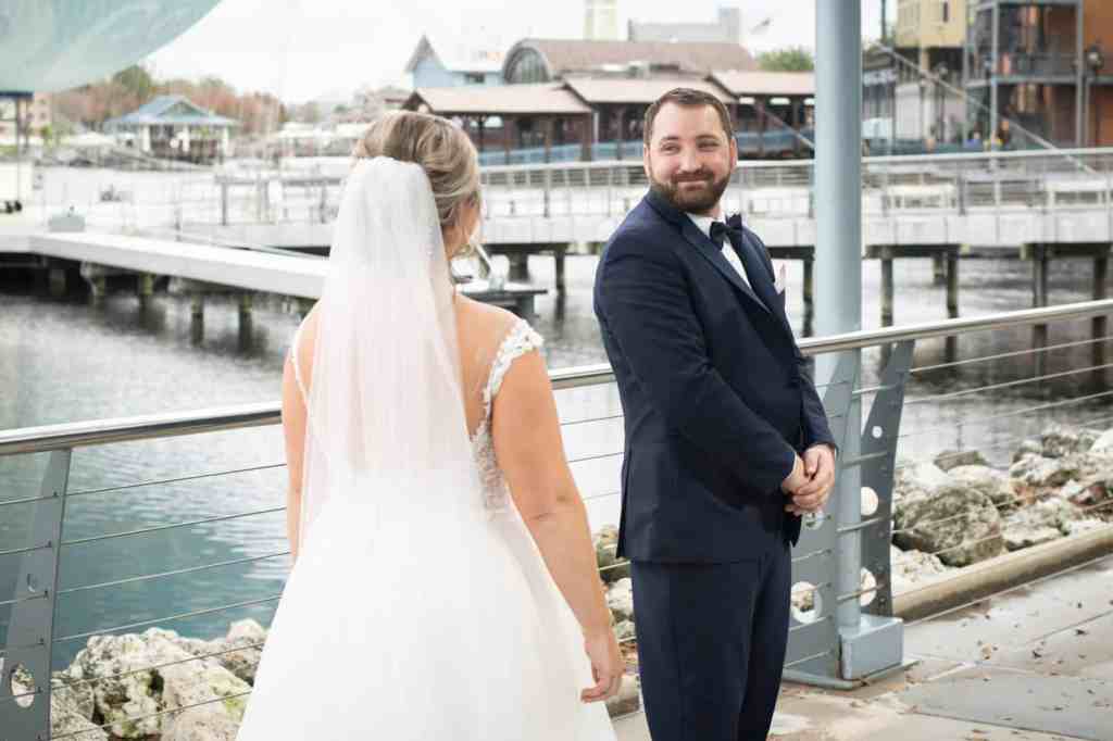 New Year's Wedding - Just Marry Weddings - Nova Imagery - First Look