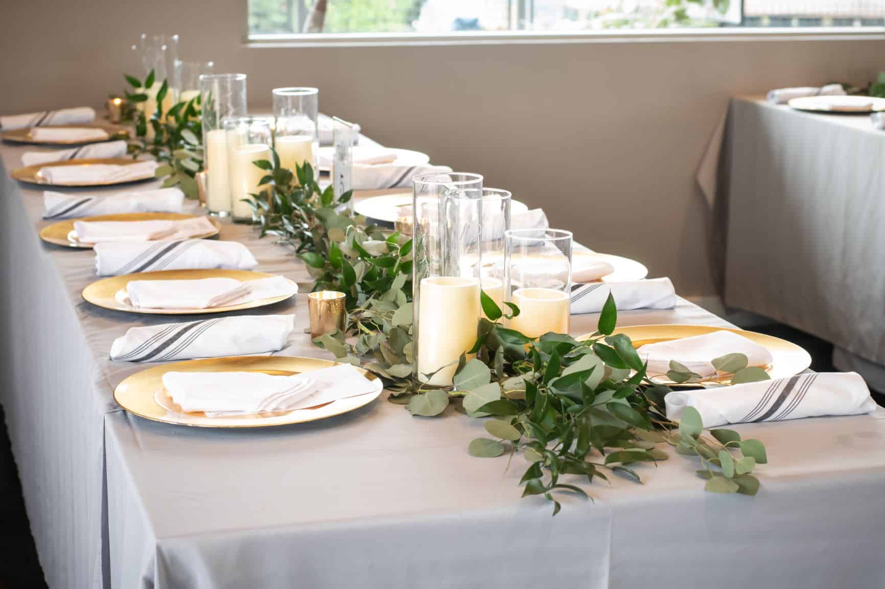 New Year's Wedding - Just Marry Weddings - Nova Imagery - Reception Table
