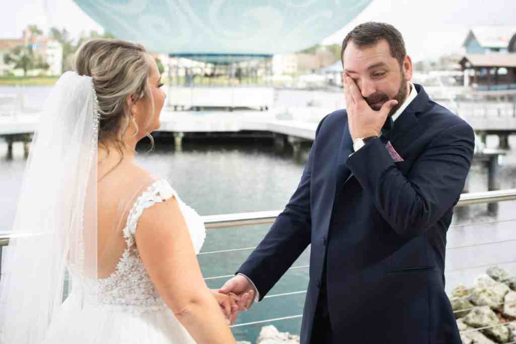 New Year's Wedding - Just Marry Weddings - Nova Imagery - First Look