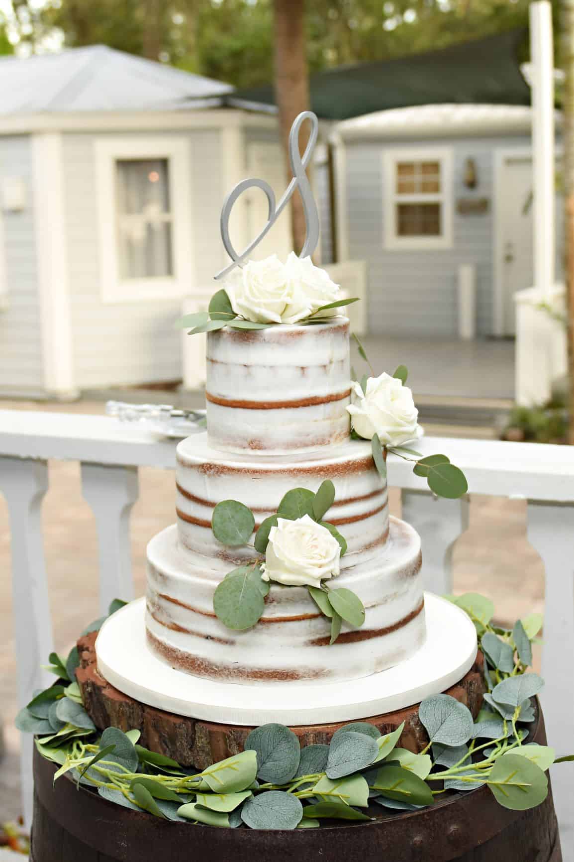 Paradise Cove Wedding - Just Marry Weddings - Rhodes Studios - Wedding Cake