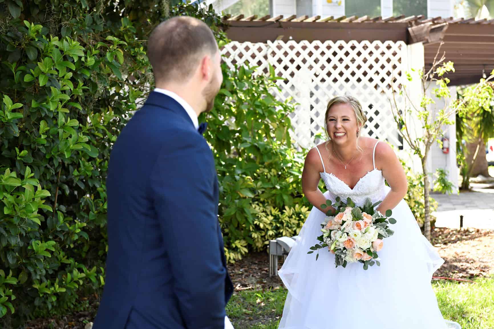 Paradise Cove Wedding - Just Marry Weddings - Rhodes Studios - First Look