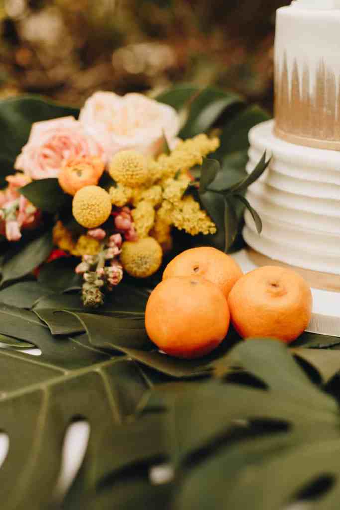 Summer Wedding Cake - Just Marry Weddings - Sydney Marie Photography