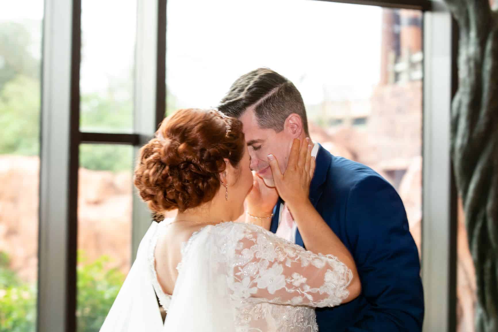 Tangled Wedding - Just Marry Weddings - David and Vicki Ardnt Photography - First Look