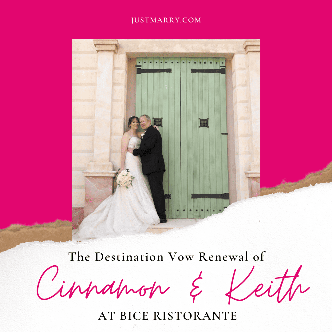Destination Vow Renewal - Just Marry Weddings - Chapman Photography - Pinterest