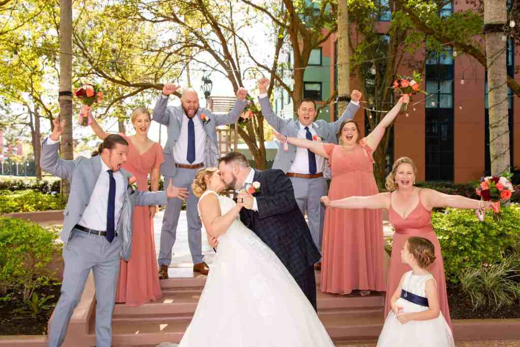 Disney Wedding - Just Marry Weddings - David and Vicki Arndt Photography - Wedding Party