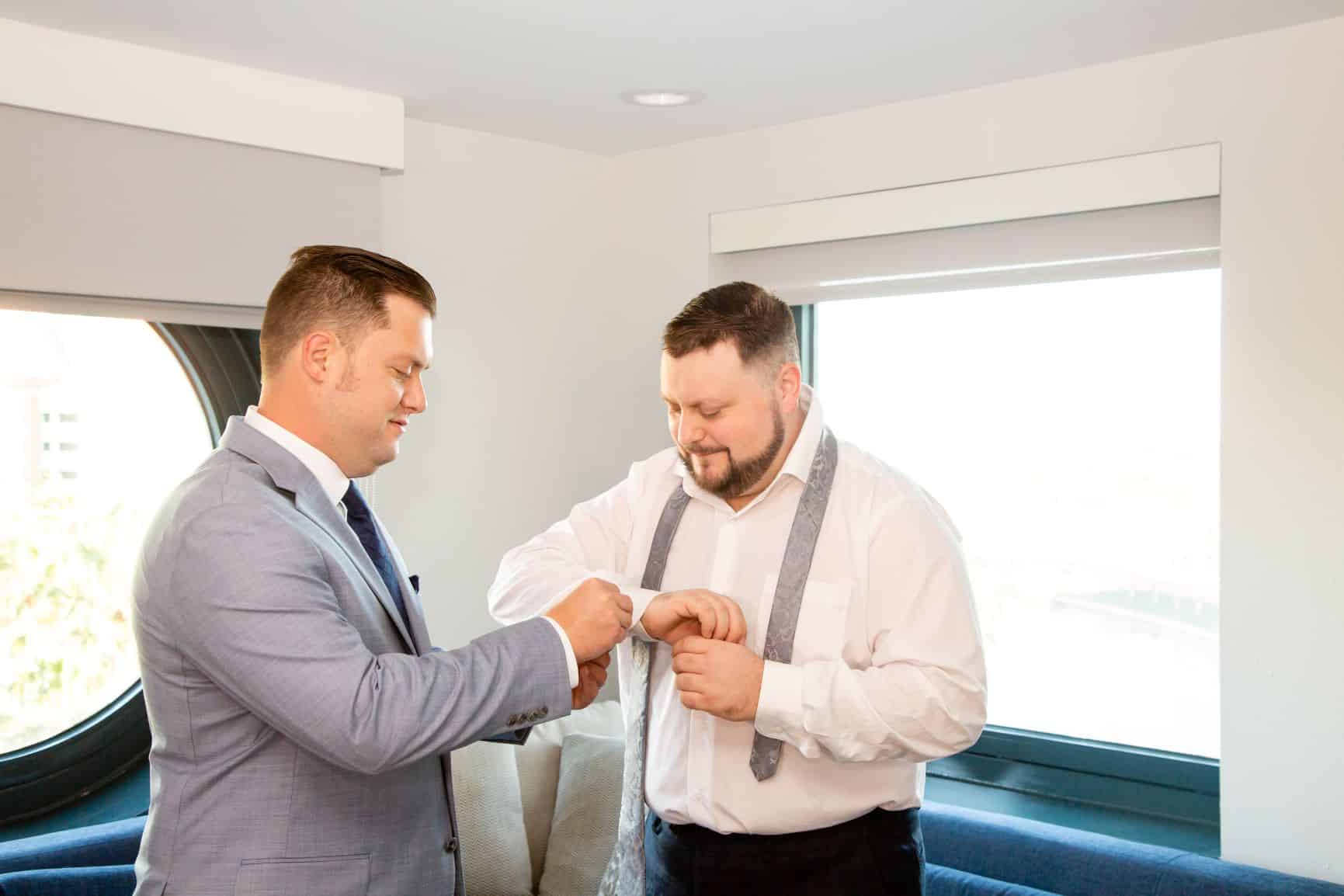 Disney Wedding - Just Marry Weddings - David and Vicki Arndt Photography - Getting Ready