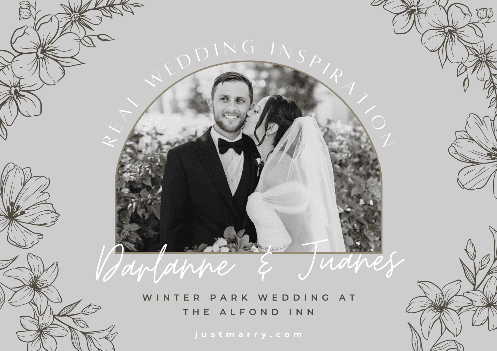 Winter Park Wedding - Just Marry Weddings - Emma Anne Photo - Pinterest Graphic