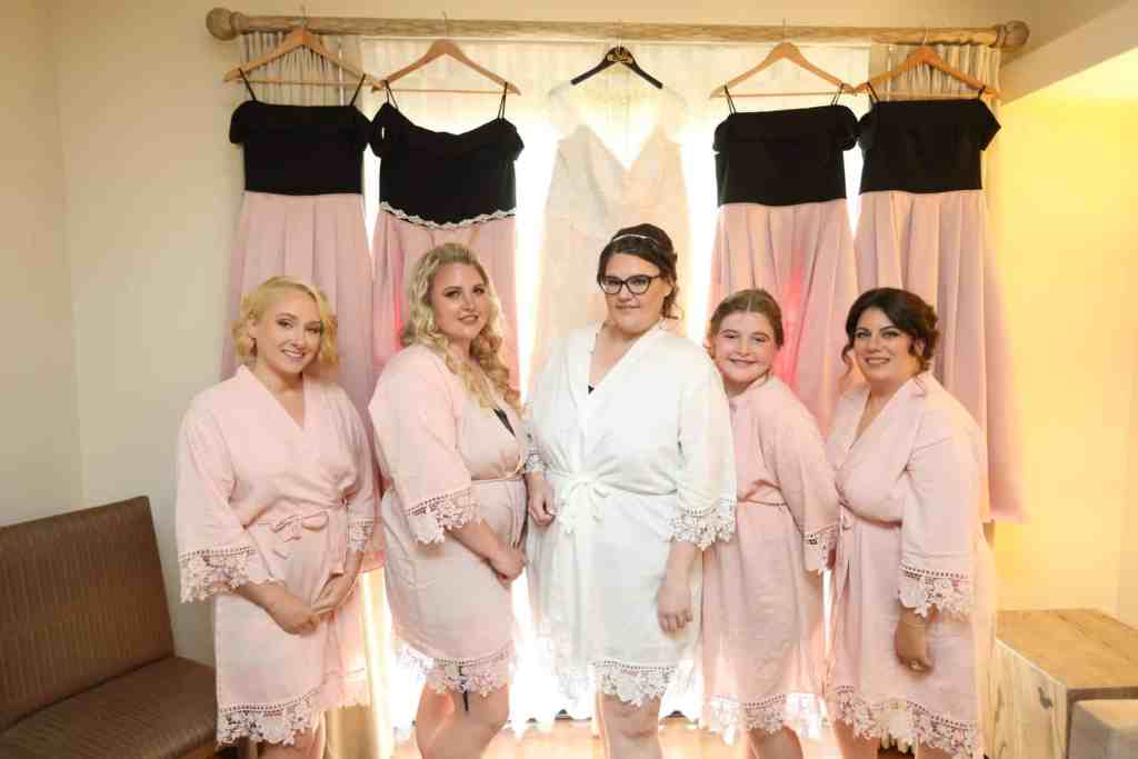 Outdoor Ceremony - Just Marry Weddings - Chapman Photography - Bridal Party