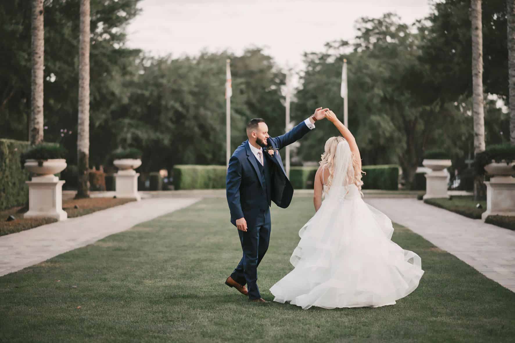 Blush and Blue Wedding - Just Marry Weddings - Brittany Wolford Photography - Portraits